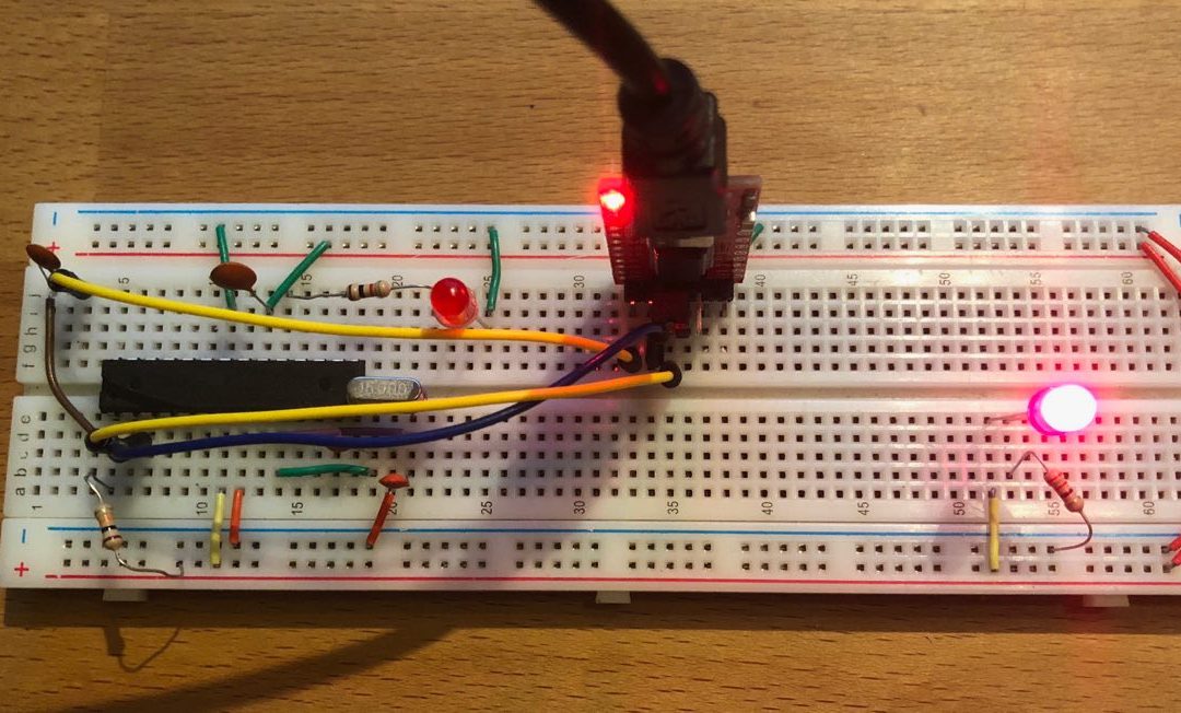 Sketches auf Atmega328 mit FTDI Basic Board laden